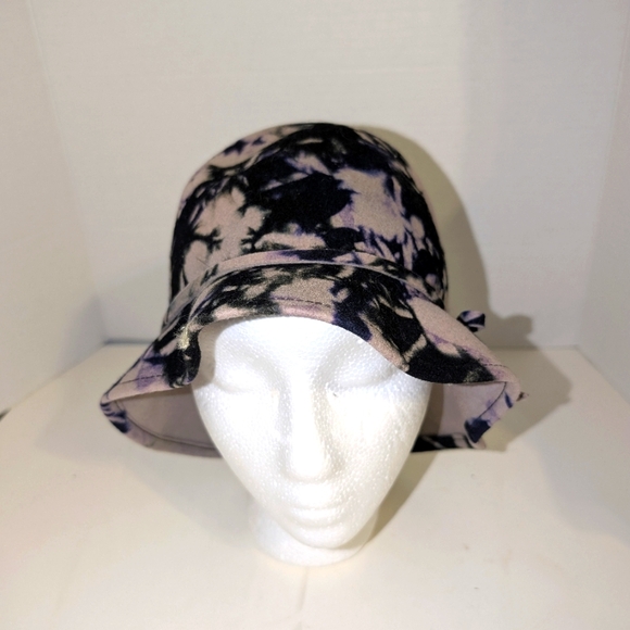 Nordstrom Accessories - Nordstrom‎ Lilac &Black Wool Mushroom Bucket Hat With Side Bow